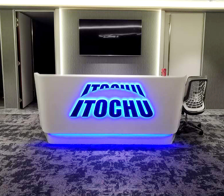 Back-Lit Signage for Office 012